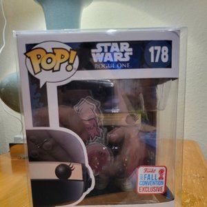 Star Wars Rogue One Jyn Erso (Disguise) 2017 Fall Convention Exclusive Funko Pop